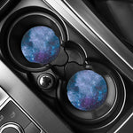 Blue Cloud Starfield Galaxy Space Print Car Coasters