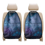 Blue Cloud Starfield Galaxy Space Print Car Seat Organizers