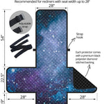 Blue Cloud Starfield Galaxy Space Print Recliner Protector