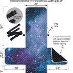 Blue Cloud Starfield Galaxy Space Print Recliner Protector