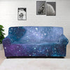 Blue Cloud Starfield Galaxy Space Print Sofa Cover