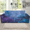 Blue Cloud Starfield Galaxy Space Print Sofa Slipcover