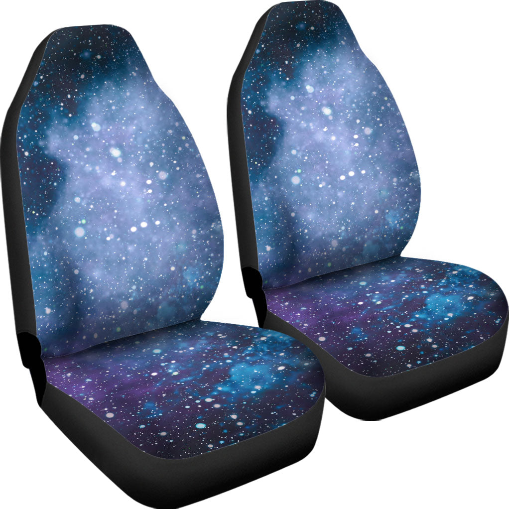 Blue Cloud Starfield Galaxy Space Print Universal Fit Car Seat Covers