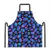 Blue Crystal Cosmic Galaxy Space Print Apron