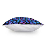 Blue Crystal Cosmic Galaxy Space Print Pillow Cover