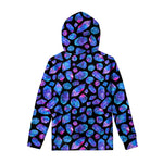 Blue Crystal Cosmic Galaxy Space Print Pullover Hoodie