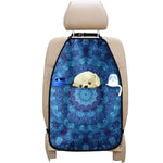 Blue Crystal Kaleidoscope Print Car Seat Organizers