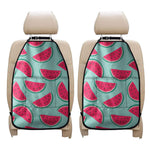 Blue Cute Watermelon Pattern Print Car Seat Organizers