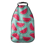 Blue Cute Watermelon Pattern Print Car Seat Organizers