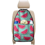 Blue Cute Watermelon Pattern Print Car Seat Organizers