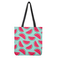 Blue Cute Watermelon Pattern Print Tote Bag