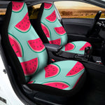 Blue Cute Watermelon Pattern Print Universal Fit Car Seat Covers