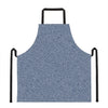 Blue Denim Jeans Pattern Print Apron