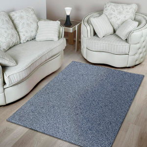 Blue Denim Jeans Pattern Print Area Rug