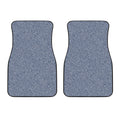 Blue Denim Jeans Pattern Print Front Car Floor Mats