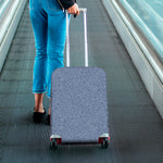 Blue Denim Jeans Pattern Print Luggage Cover