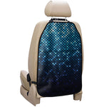 Blue Disco Lights Pattern Print Car Seat Organizers