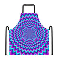 Blue Expansion Moving Optical Illusion Apron