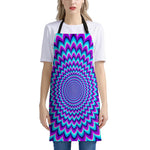 Blue Expansion Moving Optical Illusion Apron