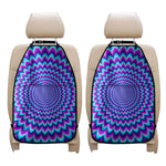 Blue Expansion Moving Optical Illusion Car Seat Organizers
