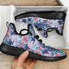 Blue Fairy Rose Unicorn Pattern Print Mesh Knit Shoes GearFrost