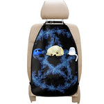 Blue Flame Pentagram Print Car Seat Organizers