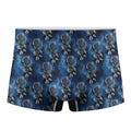 Blue Galaxy Dream Catcher Pattern Print Men's Boxer Briefs