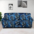 Blue Galaxy Dream Catcher Pattern Print Sofa Cover