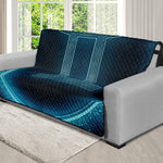 Blue Gemini Zodiac Sign Print Futon Protector