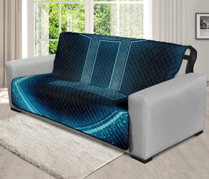 Blue Gemini Zodiac Sign Print Futon Protector