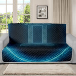 Blue Gemini Zodiac Sign Print Futon Protector