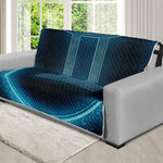 Blue Gemini Zodiac Sign Print Futon Protector