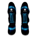 Blue Gemini Zodiac Sign Print Muay Thai Shin Guards