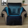 Blue Gemini Zodiac Sign Print Recliner Protector