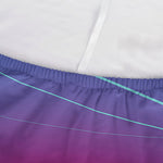 Blue Geometric EDM Light Print Sofa Cover