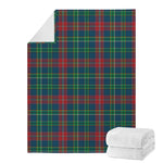 Blue Green And Red Scottish Plaid Print Blanket