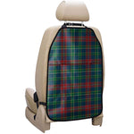 Blue Green And Red Scottish Plaid Print Car Seat Organizers