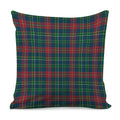 Blue Green And Red Scottish Plaid Print Pillow Cover