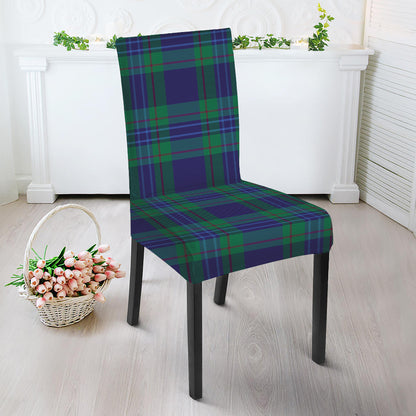 Blue Green And Red Tartan Pattern Print Dining Chair Slipcover