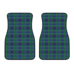 Blue Green And Red Tartan Pattern Print Front Car Floor Mats