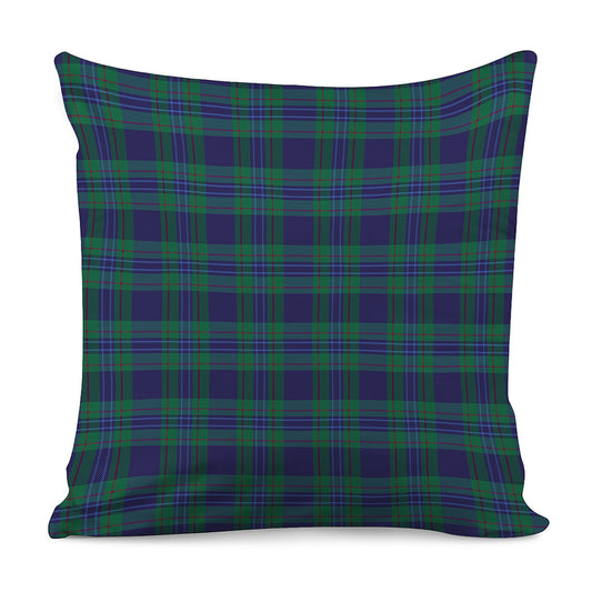 Blue Green And Red Tartan Pattern Print Pillow Cover