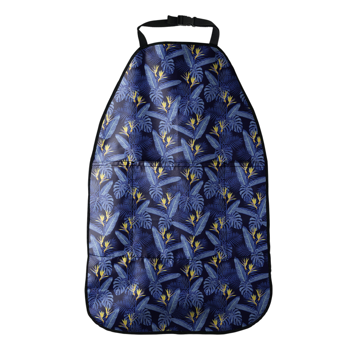 Blue Hawaiian Tropical Pattern Print Car Seat Organizers