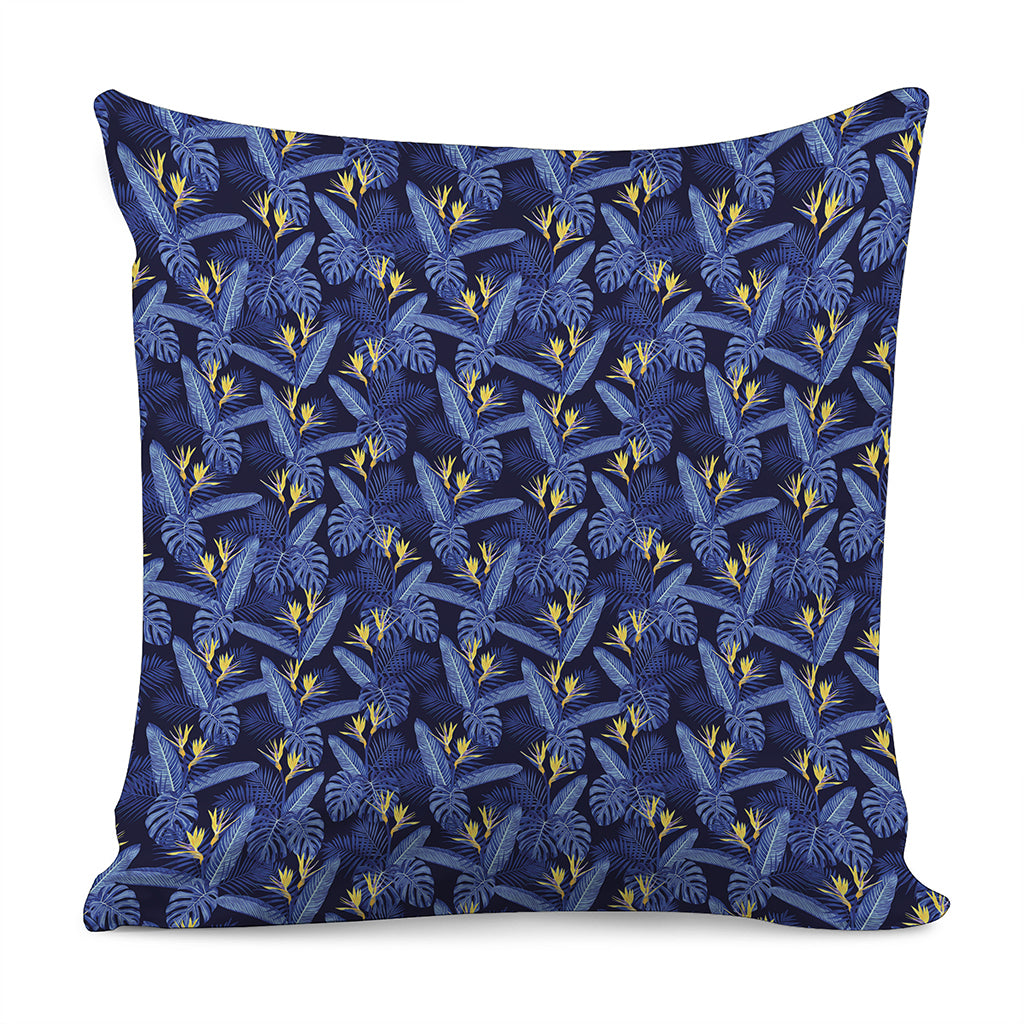 Blue Hawaiian Tropical Pattern Print Pillow Cover