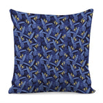 Blue Hawaiian Tropical Pattern Print Pillow Cover