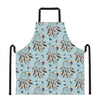 Blue Indian Dream Catcher Pattern Print Apron