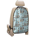 Blue Indian Dream Catcher Pattern Print Car Seat Organizers