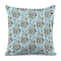 Blue Indian Dream Catcher Pattern Print Pillow Cover