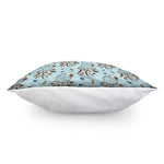 Blue Indian Dream Catcher Pattern Print Pillow Cover