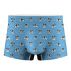 Blue Jack Russell Terrier Pattern Print Men's Boxer Briefs