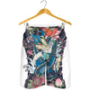 Blue Japanese Dragon Tattoo Print Men's Shorts